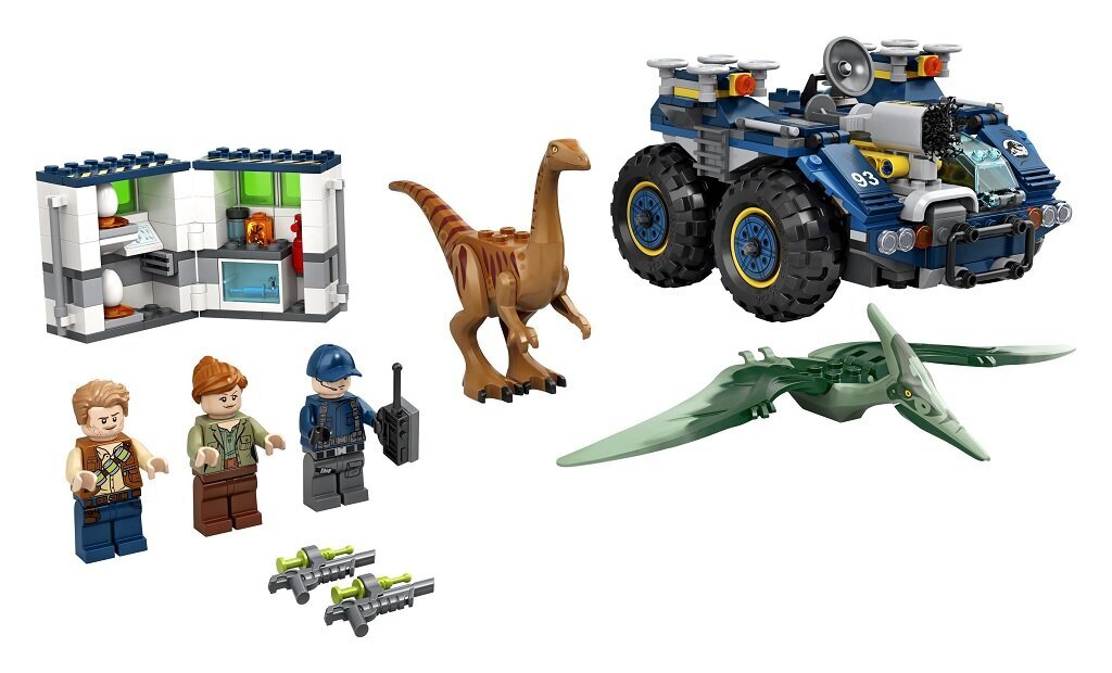 75940 LEGO® Jurassic World Gallimimusa un Pteranodona bēgšana цена и информация | Konstruktori | 220.lv