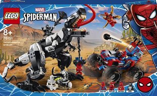 76151 LEGO® Super Heroes Venomozaura slēpnis цена и информация | Конструкторы и кубики | 220.lv