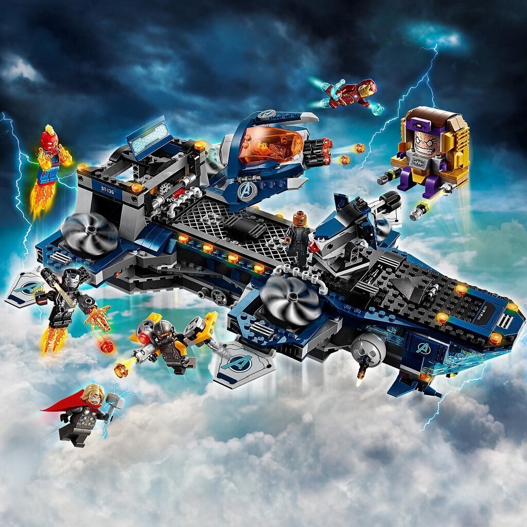 76153 LEGO® Marvel Avengers Movie 4 Геликарриер цена | 220.lv