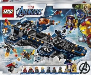 76153 LEGO® Super Heroes Atriebēji transporta gaisa kuģis цена и информация | Kонструкторы | 220.lv