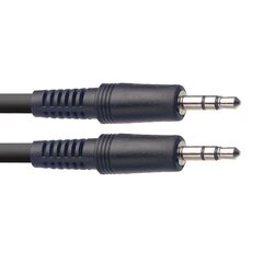 Stagg 2 x 3.5mm miniJack TRS AUX, 3m cena un informācija | Kabeļi un vadi | 220.lv