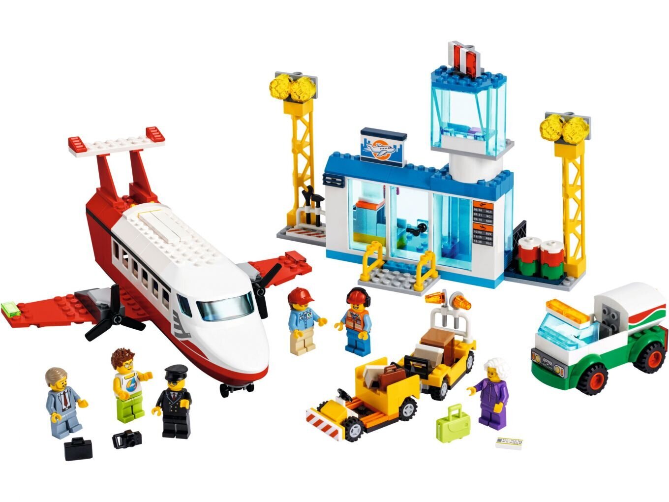 60261 LEGO® City Galvenā lidosta cena un informācija | Konstruktori | 220.lv