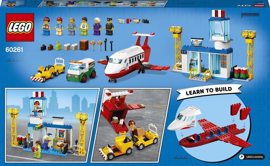 60261 LEGO® City Galvenā lidosta cena un informācija | Konstruktori | 220.lv