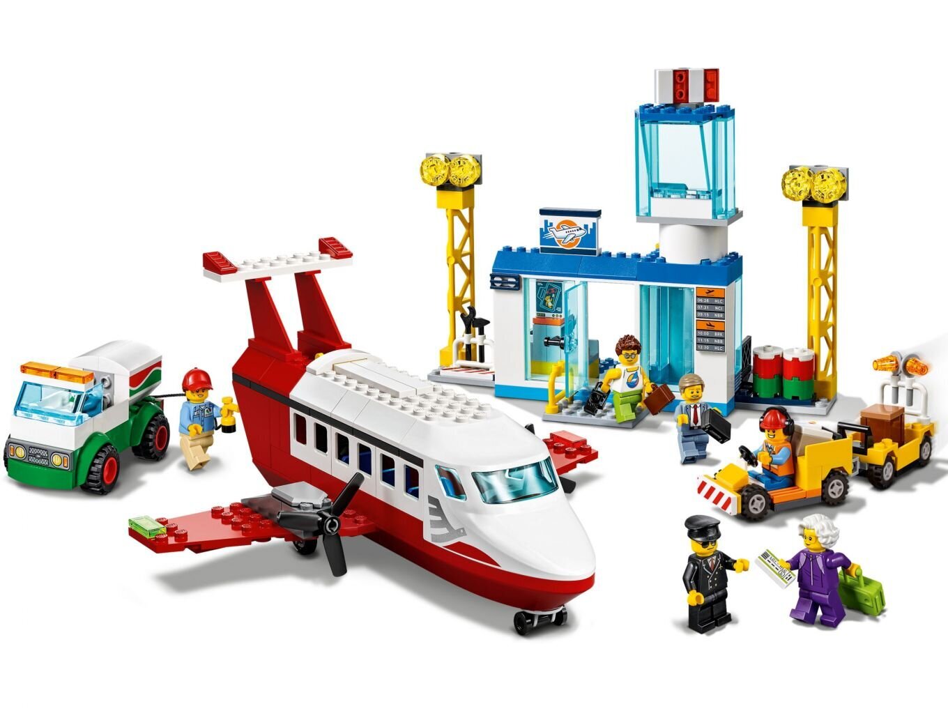 60261 LEGO® City Galvenā lidosta cena un informācija | Konstruktori | 220.lv