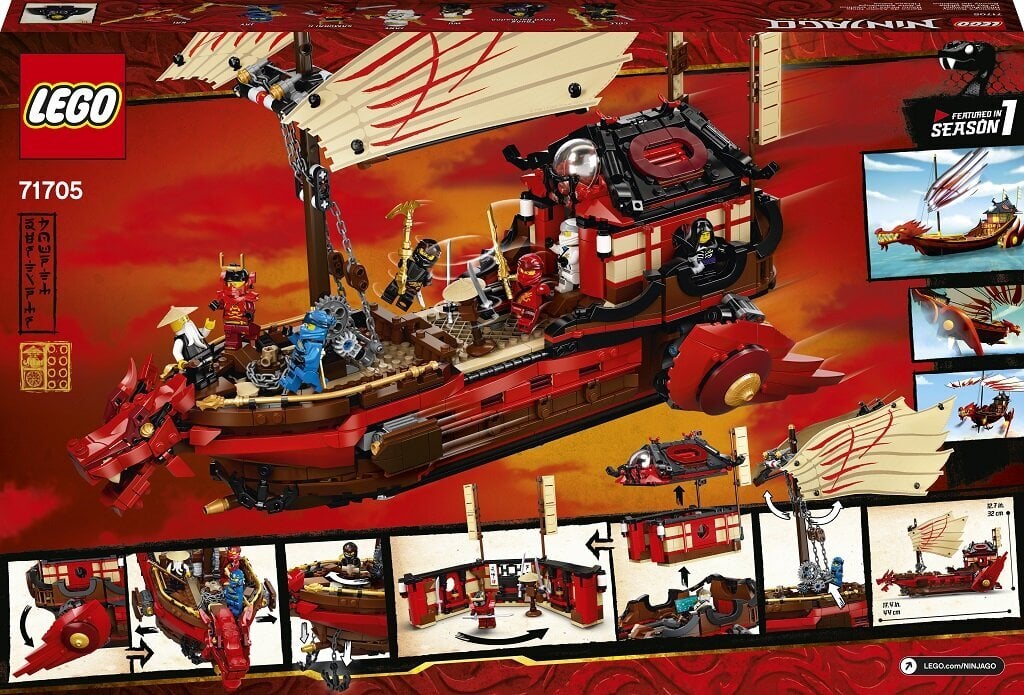 71705 LEGO® NINJAGO Likteņa balva cena un informācija | Konstruktori | 220.lv