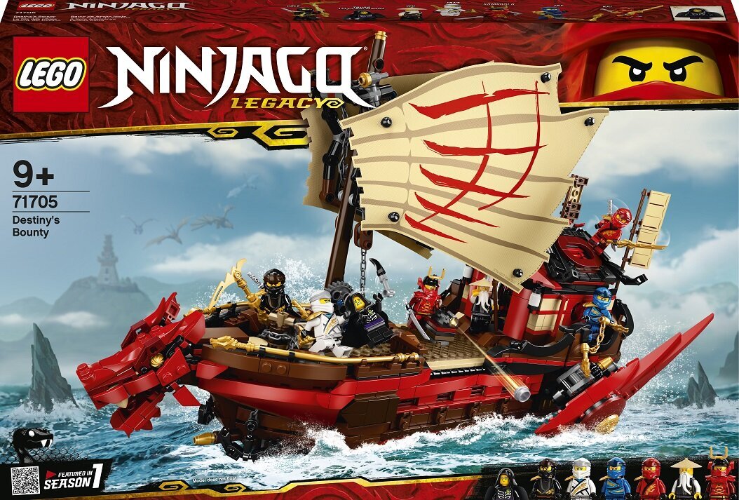 71705 LEGO® NINJAGO Likteņa balva cena un informācija | Konstruktori | 220.lv