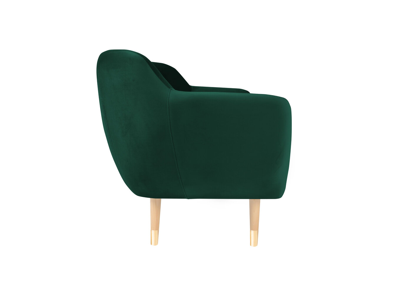 Krēsls Mazzini Sofija Amelie, tumši zaļš/brūns cena un informācija | Atpūtas krēsli | 220.lv
