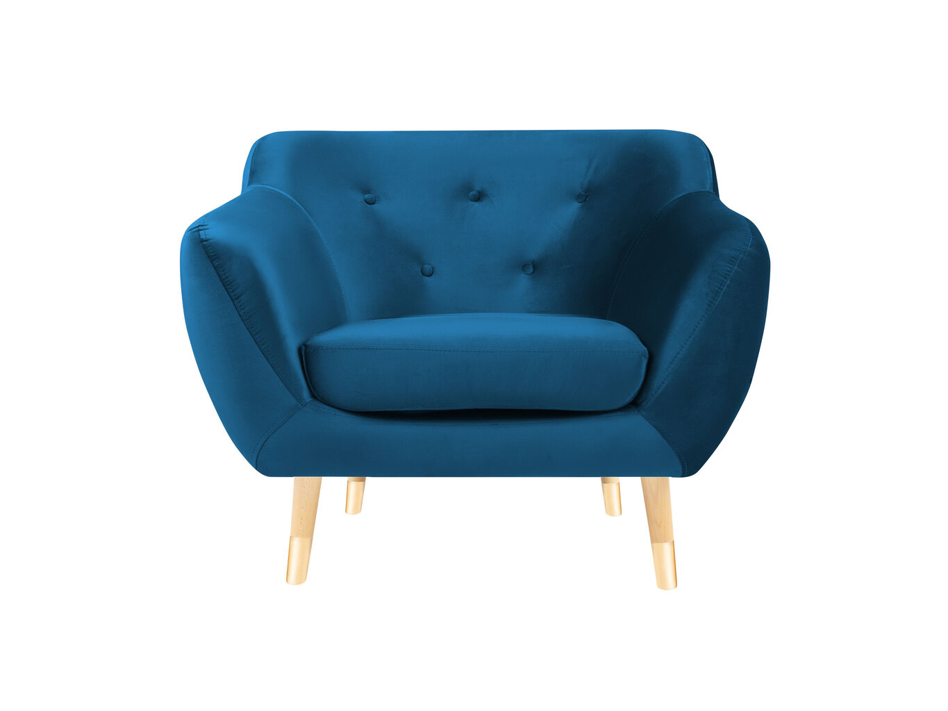 Krēsls Mazzini Sofija Amelie, zils/brūns cena un informācija | Atpūtas krēsli | 220.lv