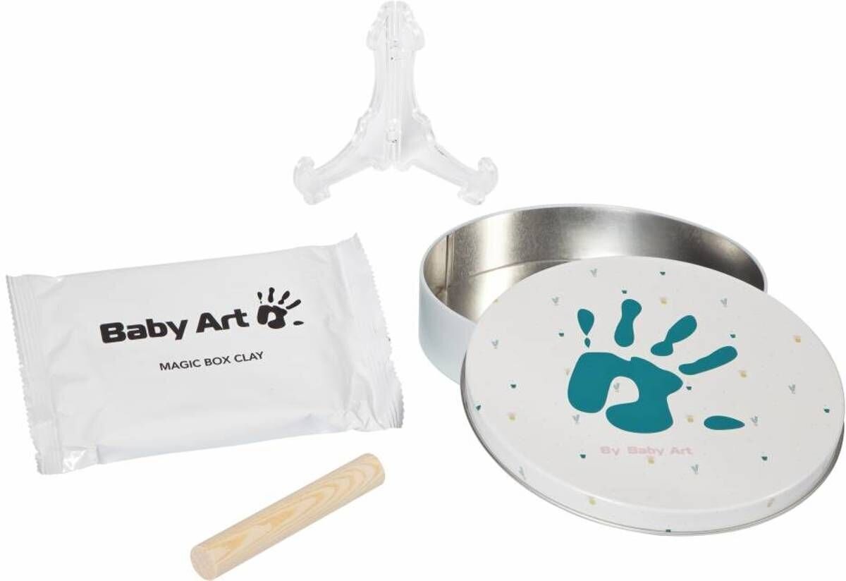 Kastīte ar mazuļa nospiedumu Baby Art Magic Box Essencials cena un informācija | Mazuļa nospiedumi | 220.lv