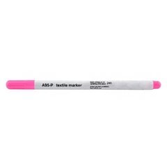 Самоисчезающий маркер для ткани A95-P, цвет розовый цена и информация | Принадлежности для шитья | 220.lv