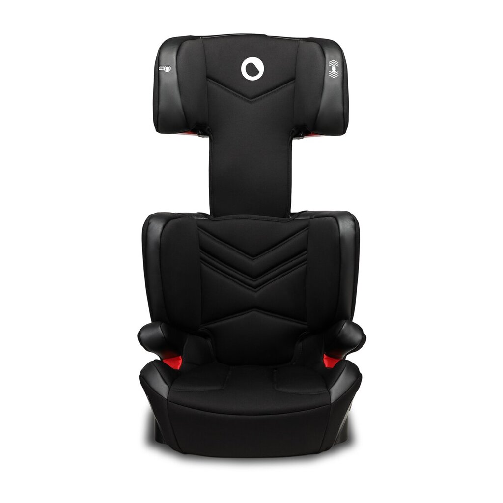 Autokrēsls Lionelo Hugo Isofix, 15-36 kg, melna āda cena un informācija | Autokrēsliņi | 220.lv
