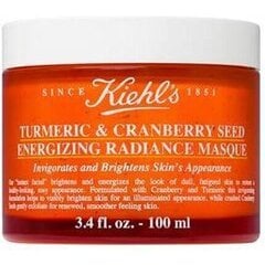 Sejas maska Kiehl's Turmeric & Cranberry 100 ml cena un informācija | Sejas maskas, acu maskas | 220.lv