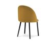 4-u krēslu komplekts Milo Casa Livia, dzeltens cena un informācija | Virtuves un ēdamistabas krēsli | 220.lv