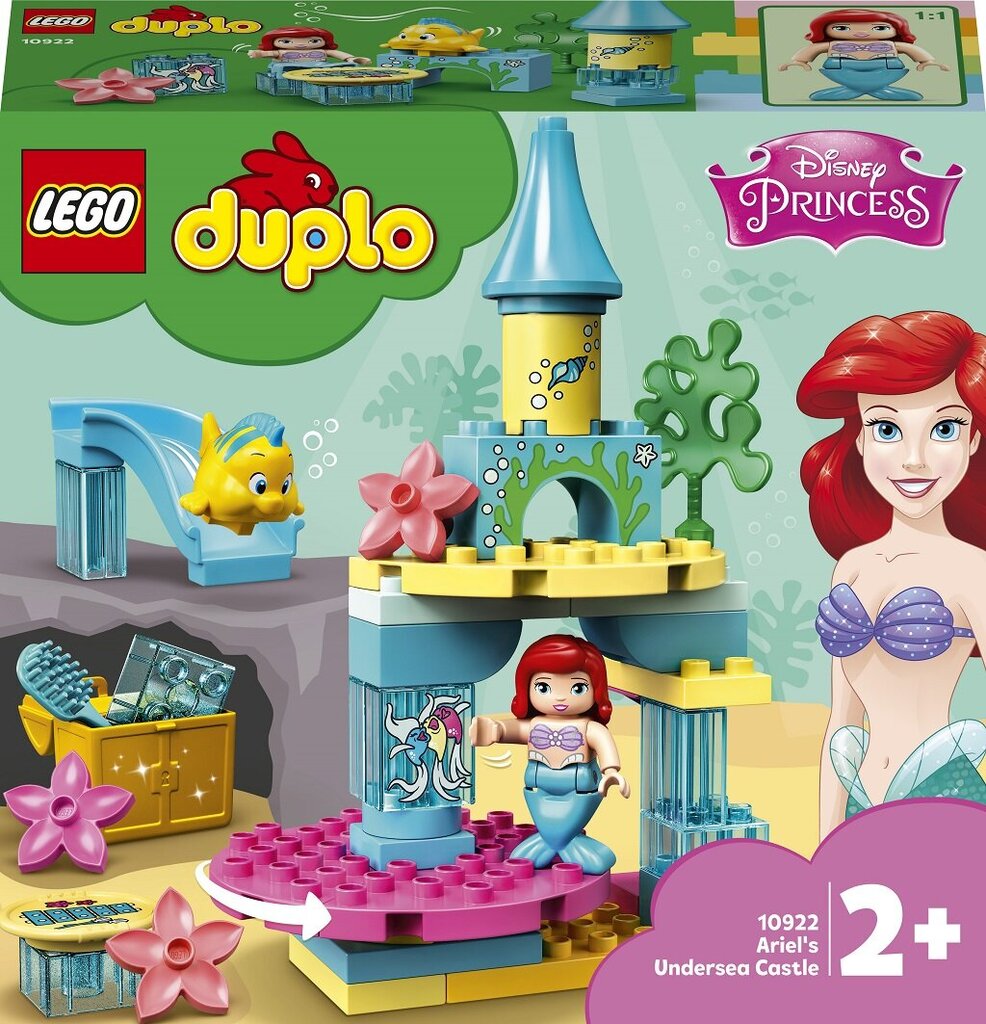 10922 LEGO® DUPLO Arielas zemūdens pils цена и информация | Konstruktori | 220.lv