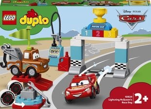 10924 LEGO® DUPLO & Zibens Makvīna sacīkšu diena cena un informācija | Konstruktori | 220.lv