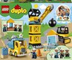 10932 LEGO® DUPLO Ēku nojaukšanas brigāde cena un informācija | Konstruktori | 220.lv