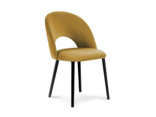 Krēsls Milo Casa Lucia, dzeltens cena un informācija | Virtuves un ēdamistabas krēsli | 220.lv