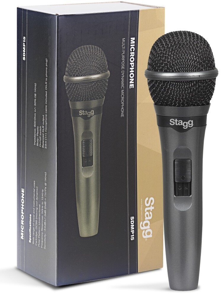 Vadu mikrofons Stagg SDMP15 цена и информация | Mikrofoni | 220.lv