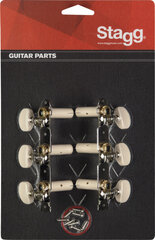 Колышки для классической гитары 3+3 Stagg KG352 цена и информация | Принадлежности для музыкальных инструментов | 220.lv