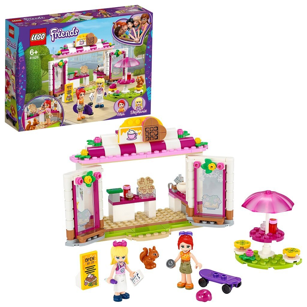 41426 LEGO® Friends Hārtleikas pilsētas parka kafejnīca cena un informācija | Konstruktori | 220.lv