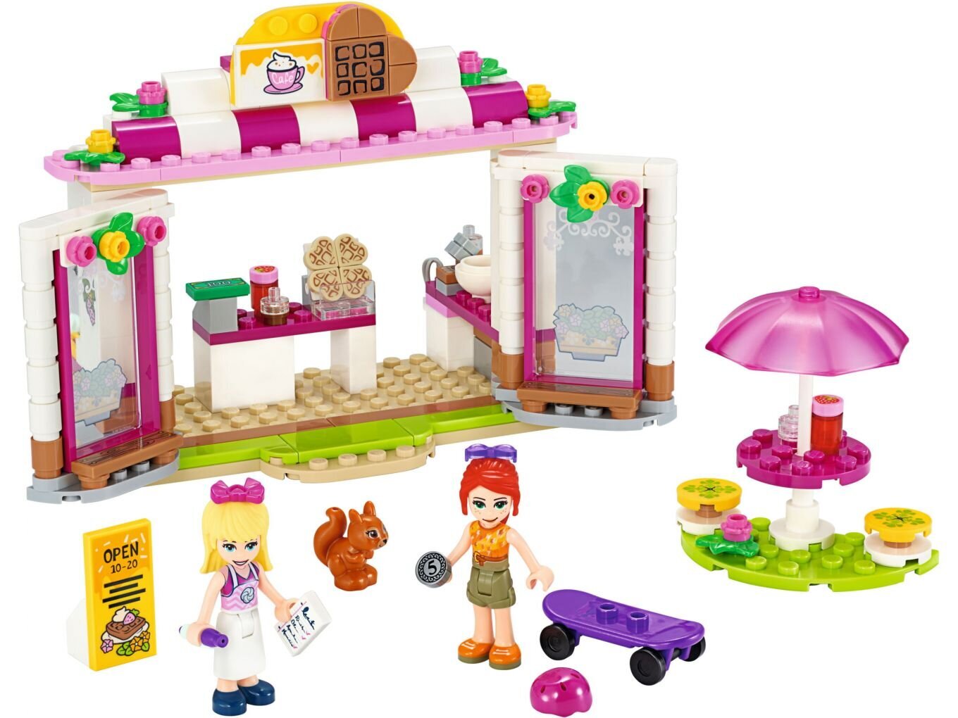 41426 LEGO® Friends Hārtleikas pilsētas parka kafejnīca cena un informācija | Konstruktori | 220.lv