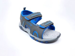 Kangaroos apavi bērniem K-Logan pelēks_zils cena un informācija | Bērnu sandales | 220.lv