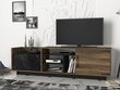 TV galdiņš Kalune Design Siento, brūns/melns цена и информация | TV galdiņi | 220.lv