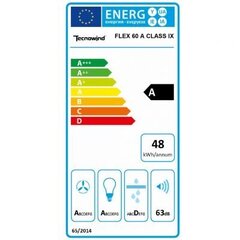 Tecnowind FLEX 60 A CLASS IX cena un informācija | Tvaika nosūcēji | 220.lv