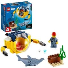 60263 LEGO® City Okeāna mini zemūdene cena un informācija | Konstruktori | 220.lv