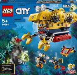60264 LEGO® City Oceans Подводная лодка исследования океана цена и информация | Kонструкторы | 220.lv