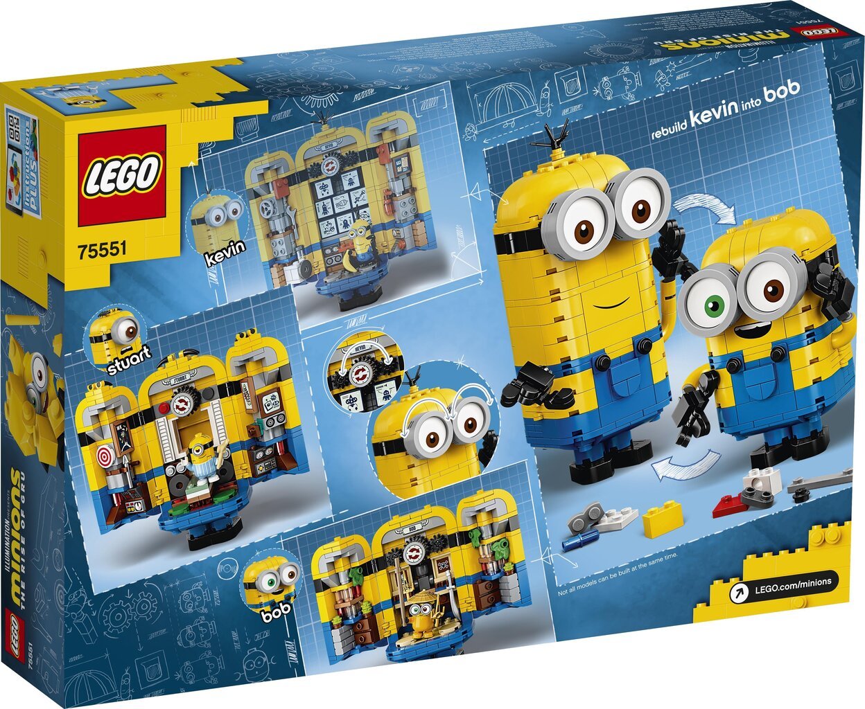 75551 LEGO® Klucīšu minjoni un viņu midzenis цена и информация | Konstruktori | 220.lv