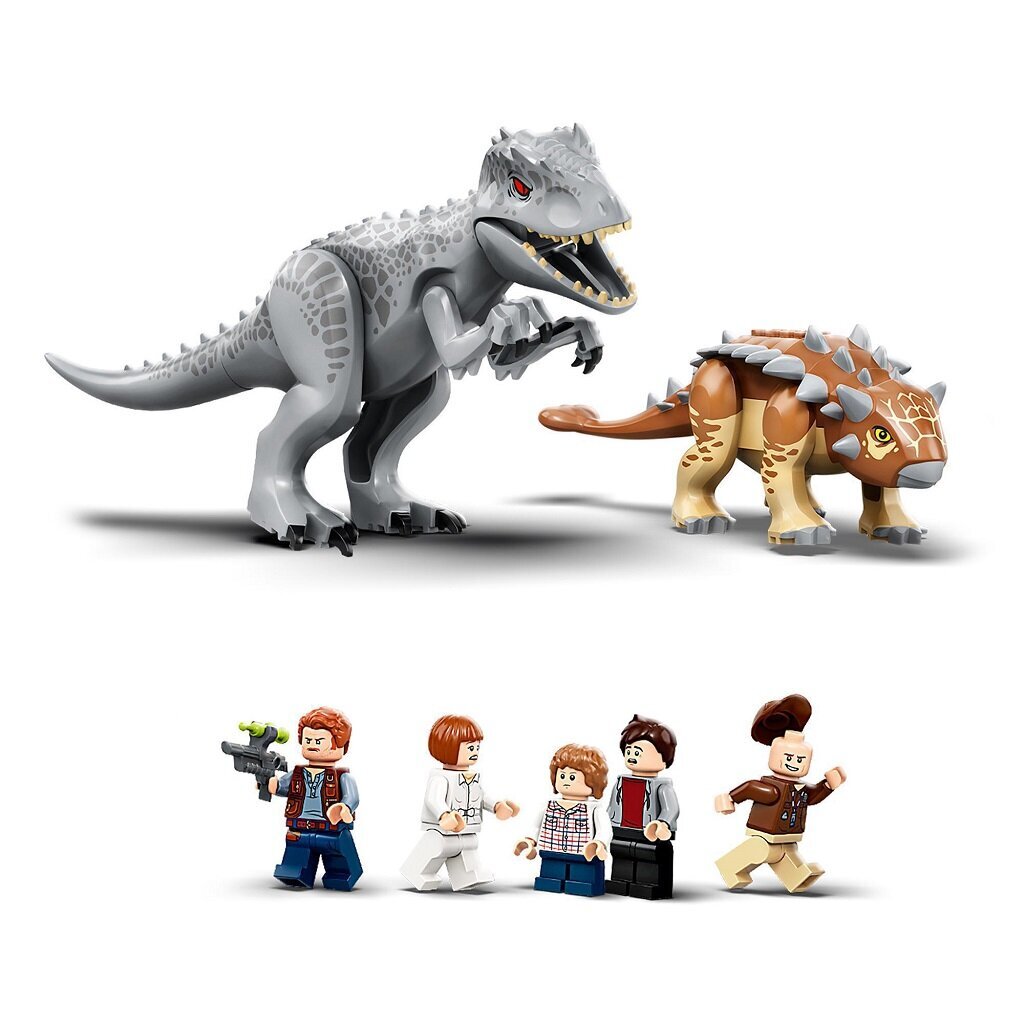 75941 LEGO® Jurassic World Indominus rex pret ankilozauru cena un informācija | Konstruktori | 220.lv