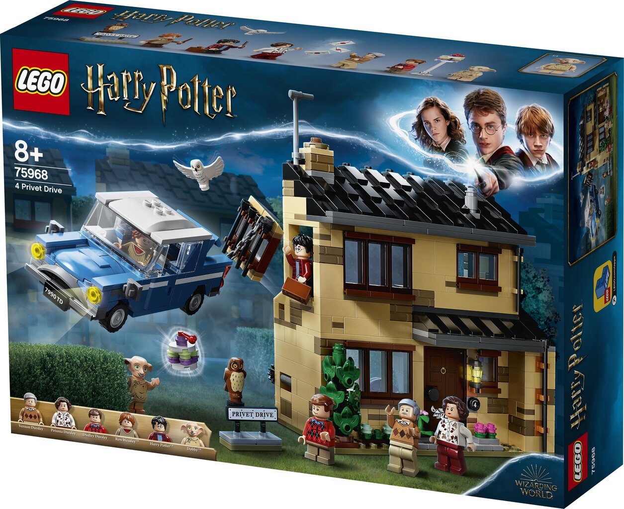 75968 LEGO® Harry Potter Dzīvžogu iela 4 cena un informācija | Konstruktori | 220.lv