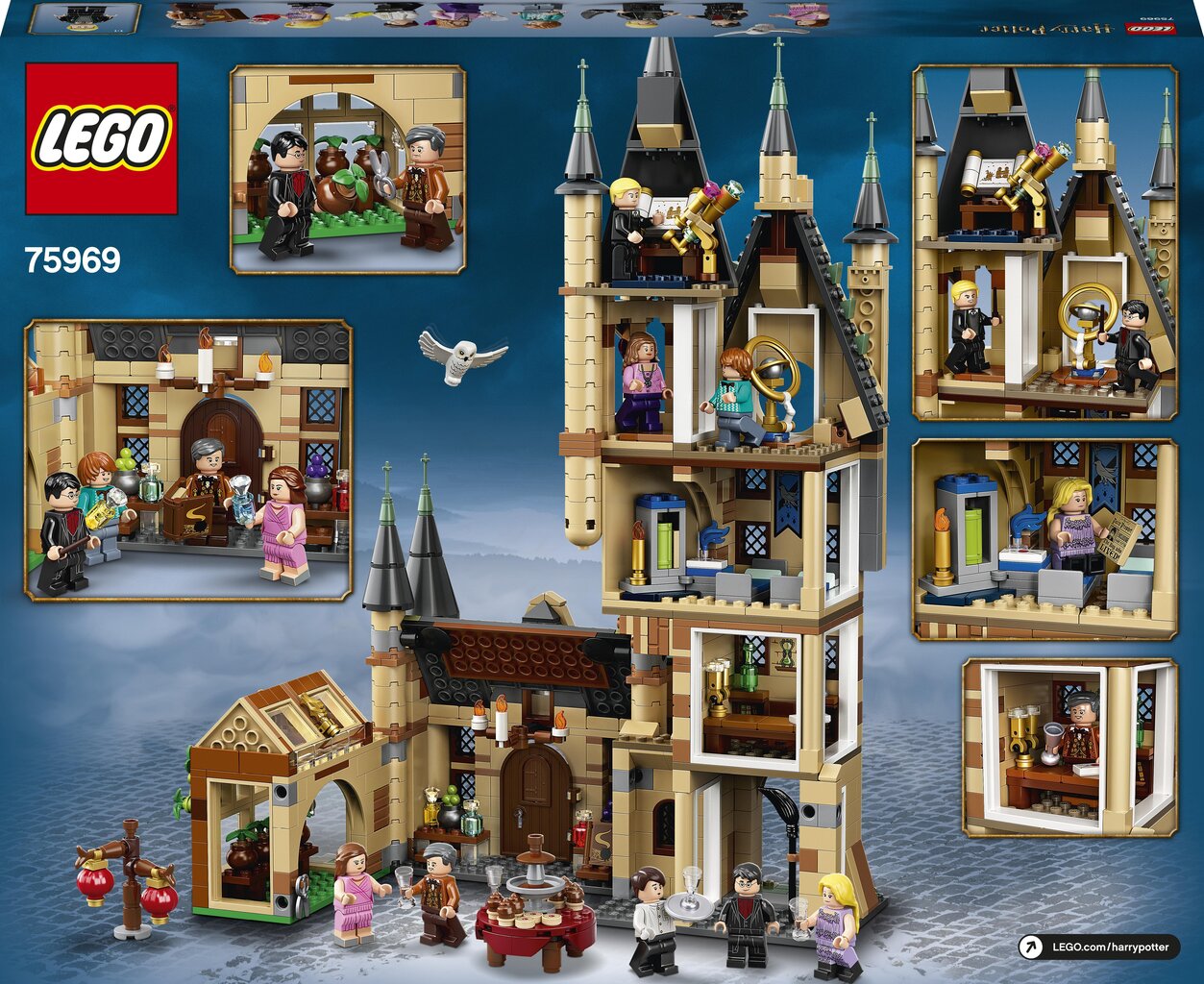 75969 LEGO® Harry Potter Cūkkārpas astronomijas tornis цена и информация | Konstruktori | 220.lv
