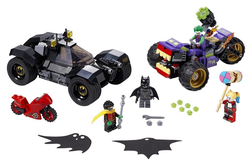 76159 LEGO® Super Heroes Džokera trīsritenis cena un informācija | Konstruktori | 220.lv