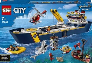 60266 LEGO® City Oceans Исследовательское судно океана цена и информация | Конструкторы и кубики | 220.lv