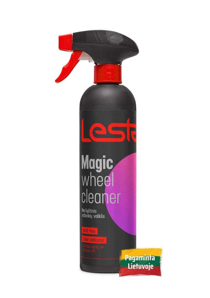 Disku tīrīšanas līdzeklis Lesta Magic Wheel Cleaner, 500ml. цена и информация | Auto ķīmija | 220.lv