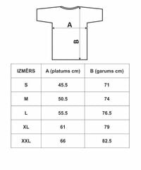 Vīriešu t-krekls "Latvietis" cena un informācija | Vīriešu T-krekli | 220.lv