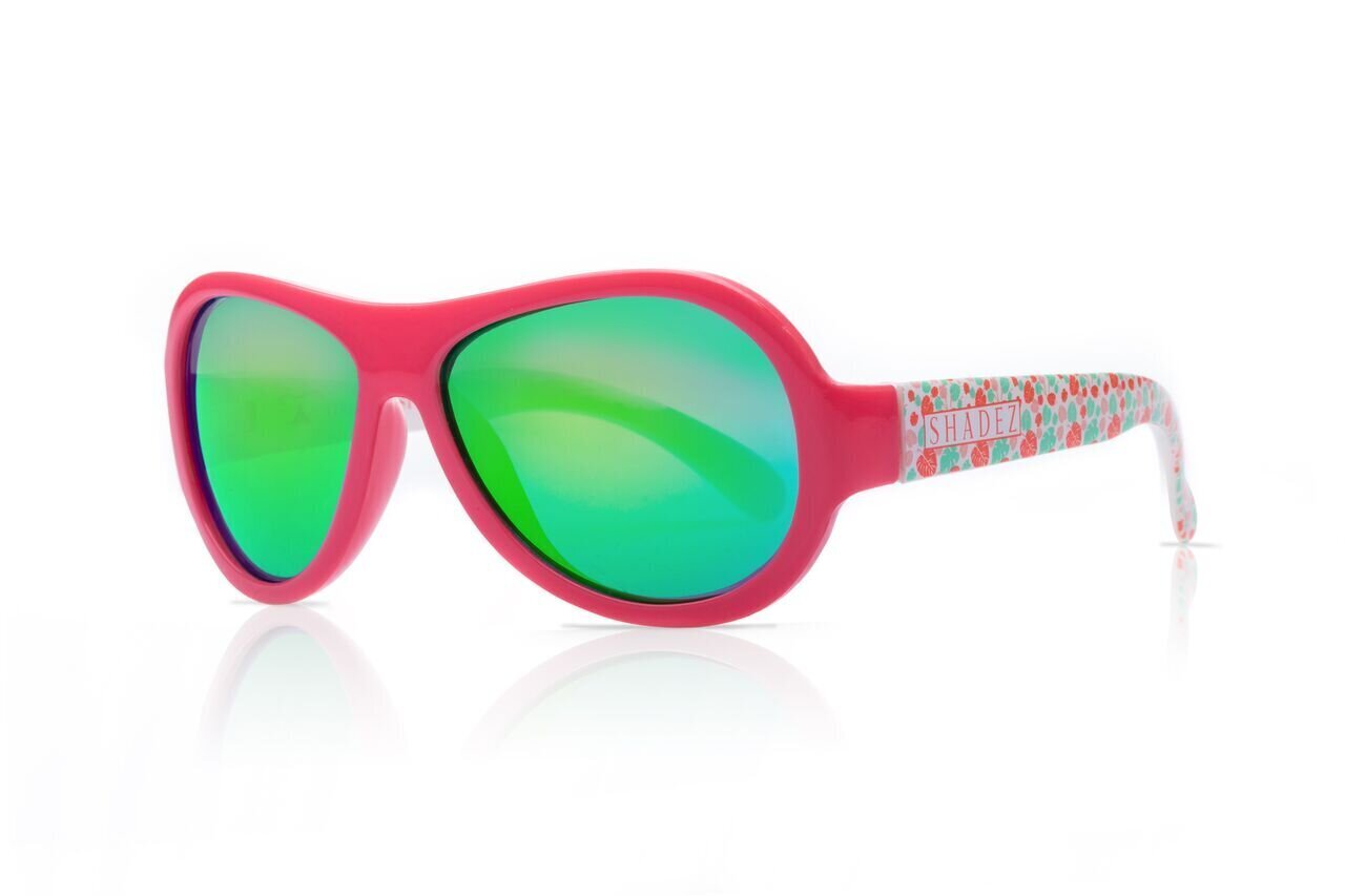 Saulesbrilles Shadez Designer Leaf Print Pink Junior, 3-7 g. cena un informācija | Bērnu aksesuāri | 220.lv