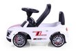 Stumjamā mašīna Milly Mally Racer White 0978 cena un informācija | Rotaļlietas zīdaiņiem | 220.lv