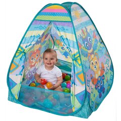 Rotaļu manēža-telts Playgro Convert Me Teepee Ball, 0187626 cena un informācija | Attīstošie paklājiņi | 220.lv