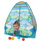 Rotaļu manēža-telts Playgro Convert Me Teepee Ball, 0187626 cena un informācija | Attīstošie paklājiņi | 220.lv