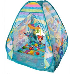 Игровой манеж-палатка Playgro Convert Me Teepee Ball, 0187626 цена и информация | Развивающие коврики | 220.lv