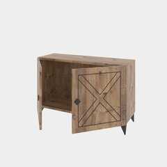 ТВ столик Kalune Design Roza, коричневый цена и информация | Тумбы под телевизор | 220.lv