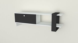 Столик под телевизор Kalune Design Funda, серый/белый цена и информация | Тумбы под телевизор | 220.lv
