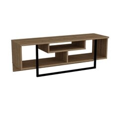 TV galdiņš Kalune Design Asal 120 cm, brūns/melns cena un informācija | TV galdiņi | 220.lv