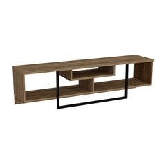 TV galdiņš Kalune Design Asal 150 cm, brūns/melns cena un informācija | TV galdiņi | 220.lv