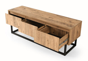 ТВ столик Kalune Design Tilsim 140 см, коричневый/черный цена и информация |  Тумбы под телевизор | 220.lv