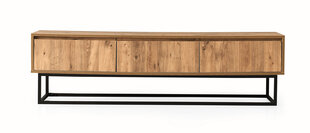 ТВ столик Kalune Design Tilsim 180 см, коричневый/черный цена и информация | Тумбы под телевизор | 220.lv