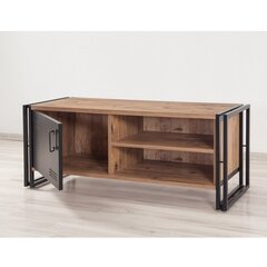ТВ столик Kalune Design Cosmo Foris, коричневый/черный цена и информация | Тумбы под телевизор | 220.lv